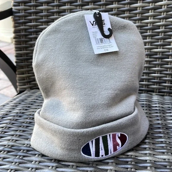 Vans WM Breakin Curf Grey Beanie Skateboarding Hat Women & Men VN0A5GUV85T - Picture 13 of 16